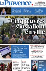 une de la provence - Helene SPINELLI